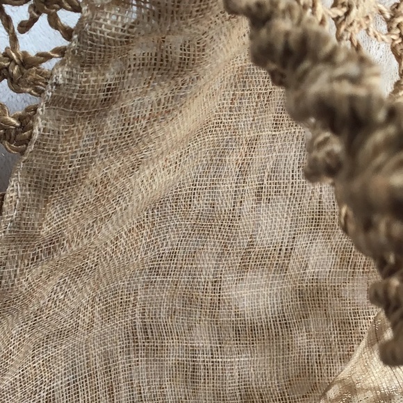 Vintage Jute French Market Bag Pristine Condition - Picture 5 of 8